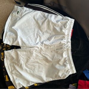 Lacoste Classic White Swim Shorts